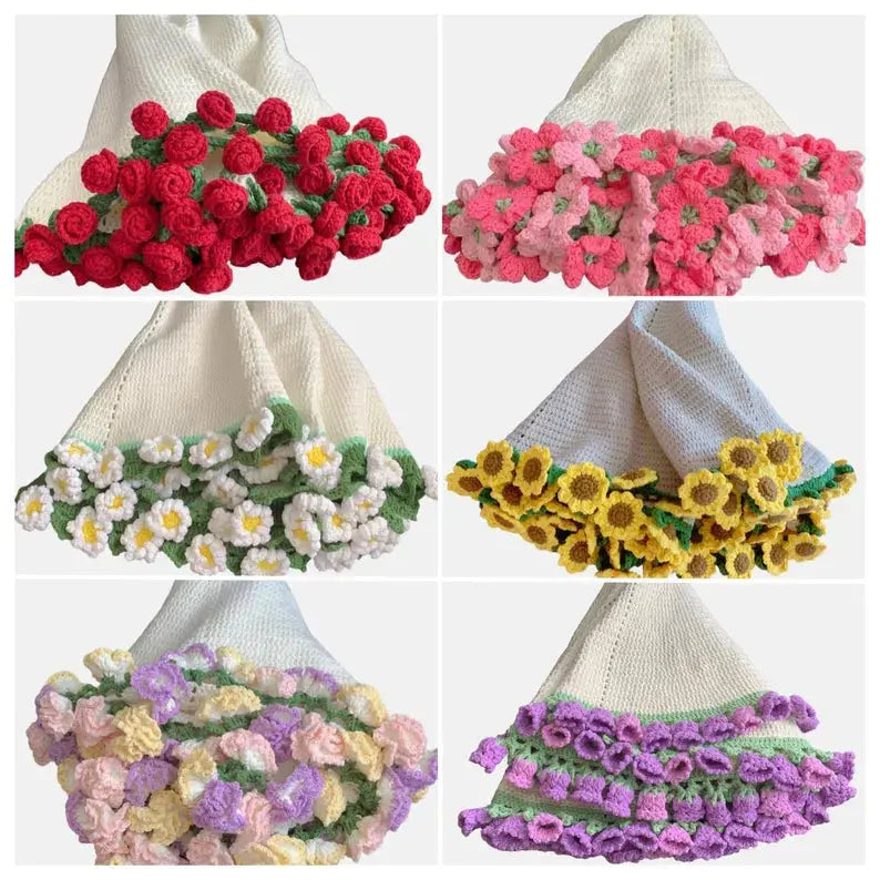 6 in 1  Crochet Flower Blanket PDF