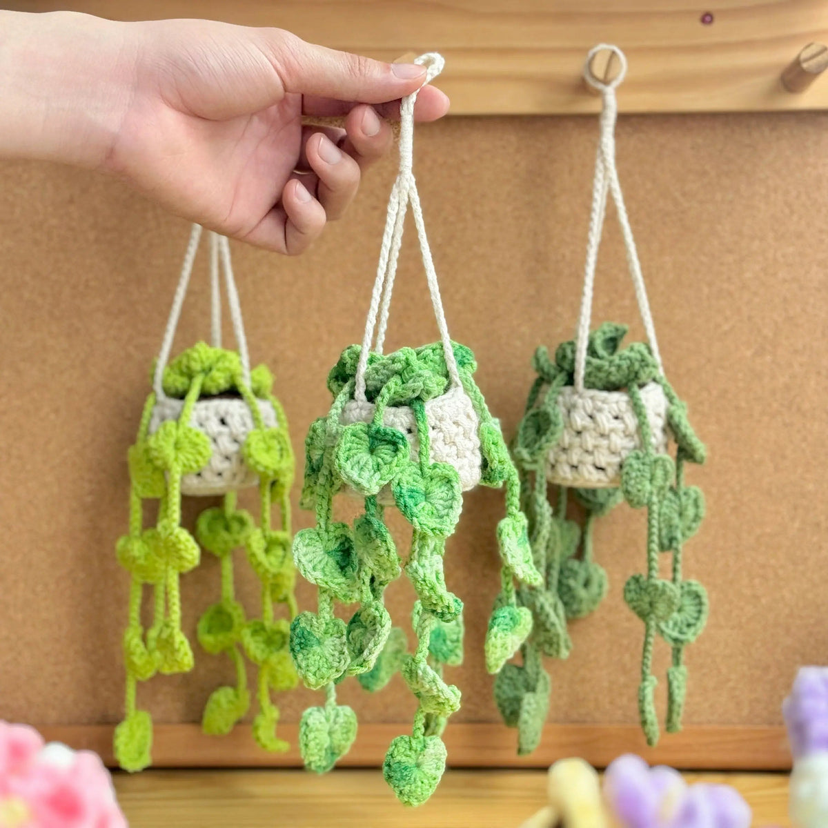 Car Hanging Plant Crochet Pattern - Easy & Creative Design