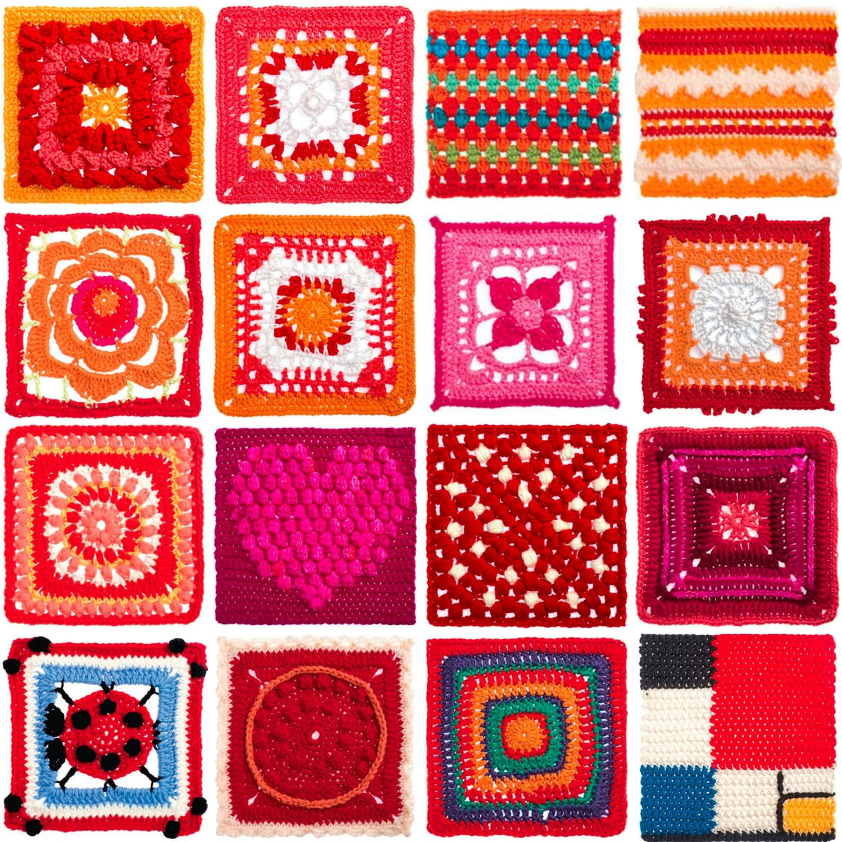 365 Granny Square Patterns: Ultimate