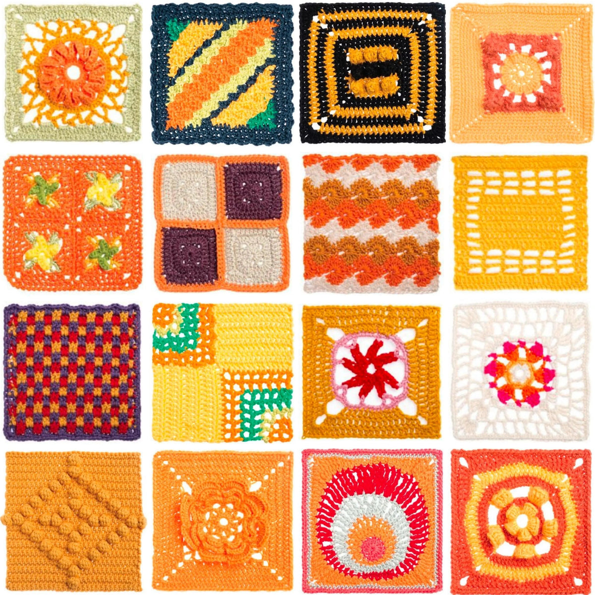 365 Granny Square Patterns: Ultimate