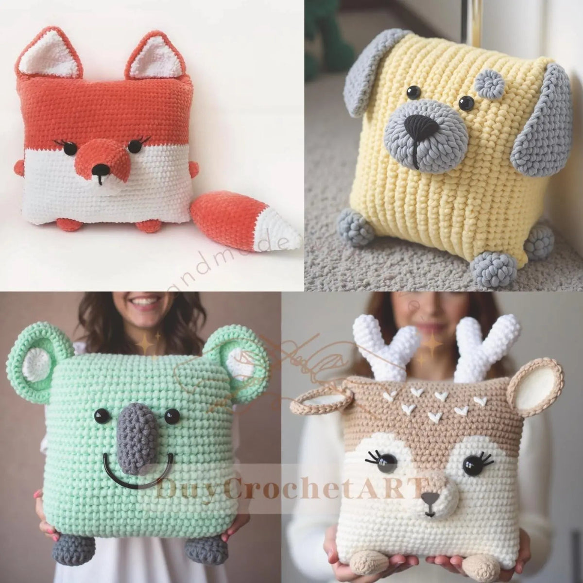 10 In 1 Pillow Crochet Pattern