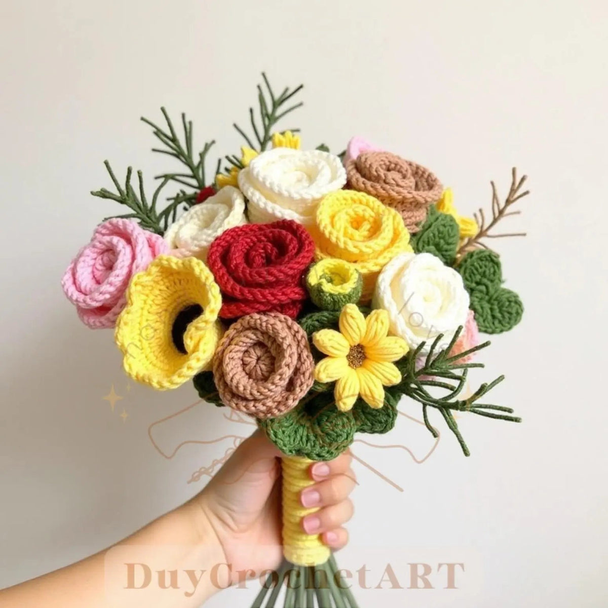 50 In 1 Flower Crochet Pattern Bundle