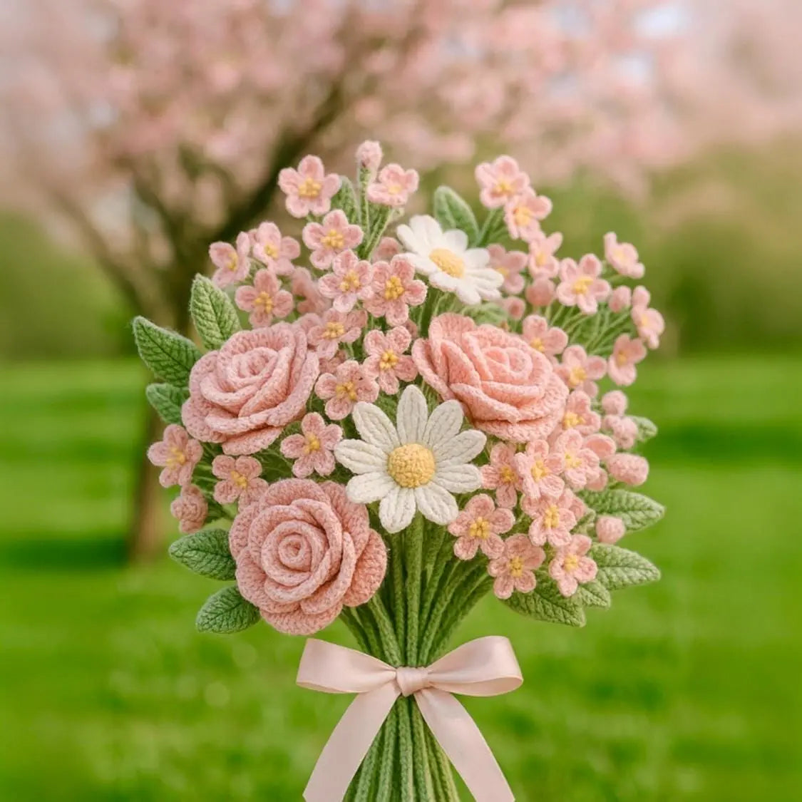 600+ Flower Bouquet Crochet  Pattern