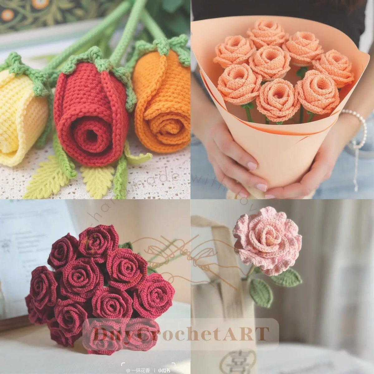 350 in 1 Flower Crochet Pattern