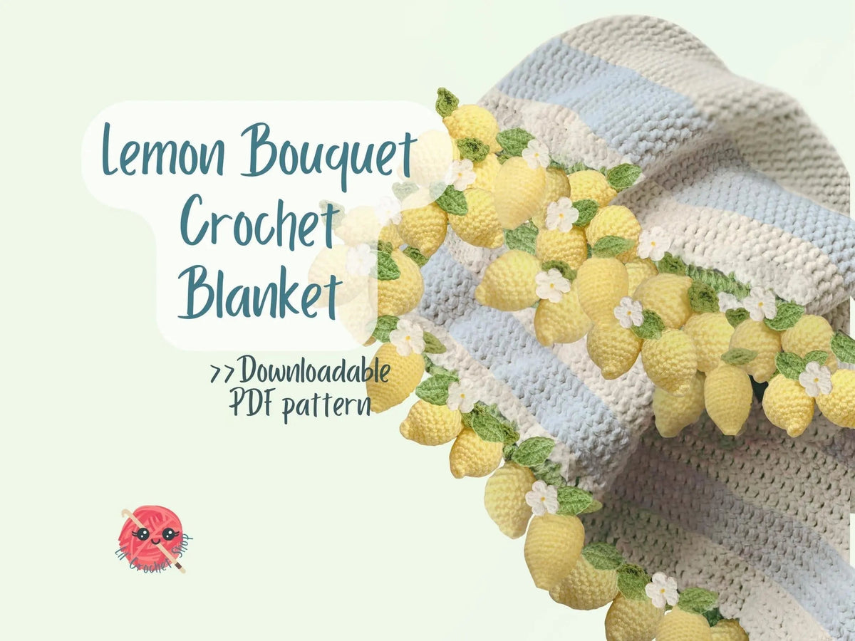 4 in 1 Bouquet Blanket Pattern Bundle Flower